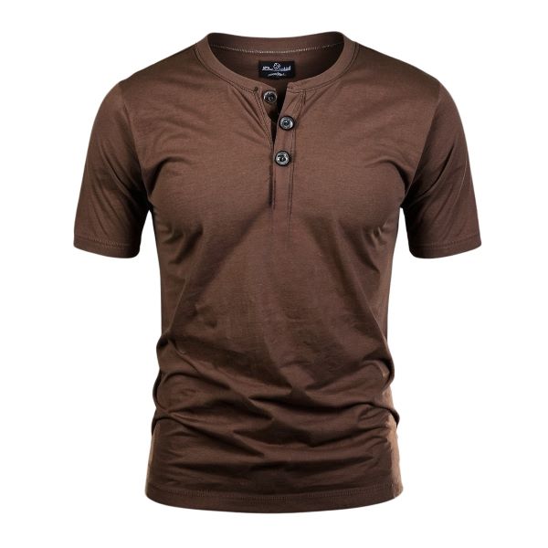 Camiseta Henley Luxor